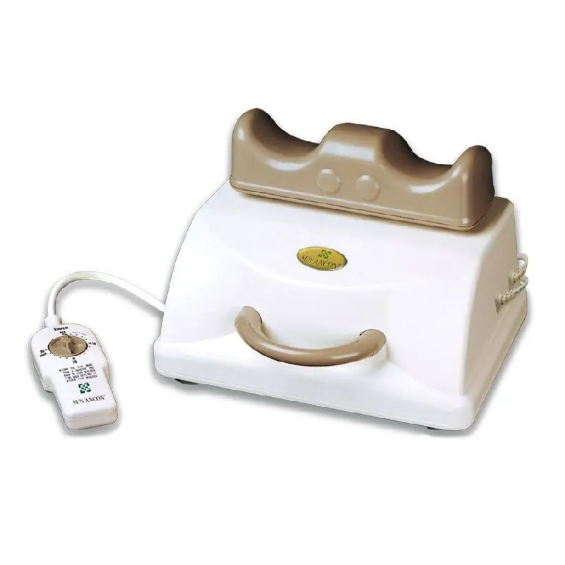 A Sun Ancon Chi Machine with its ankle cradle and timer